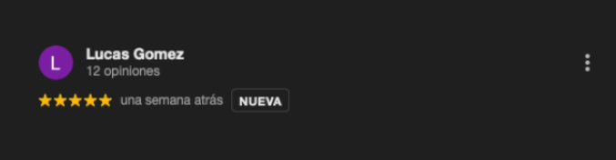 Recomendación de cliente